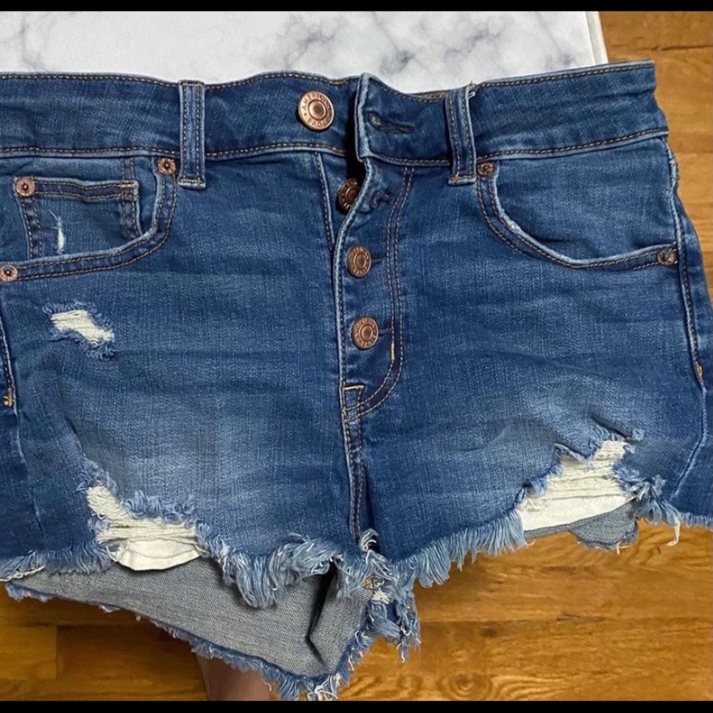 Super Stretch Jean Shorts